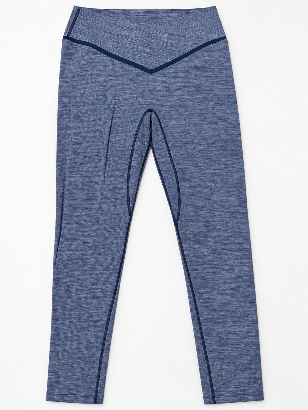 Vitality Heather Blue Leggings Women’s XL High Rise Activewear